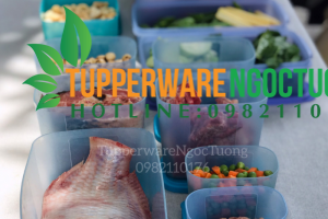 Nguyên tắc sử dụng hộp bảo quản thực phẩm Tupperware